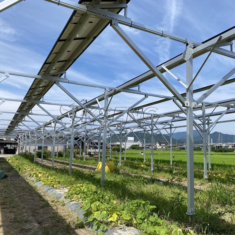 Agriculture Farming Japan - Nouveaux supports de montage solaire en