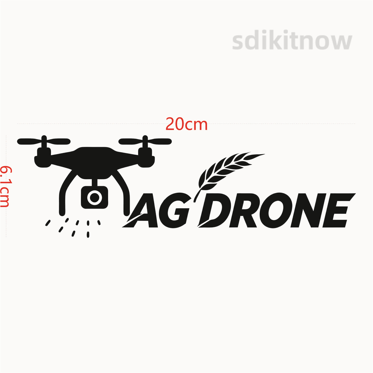 Autocollant de voiture en viny - Agriculture Farming Words avis et prix