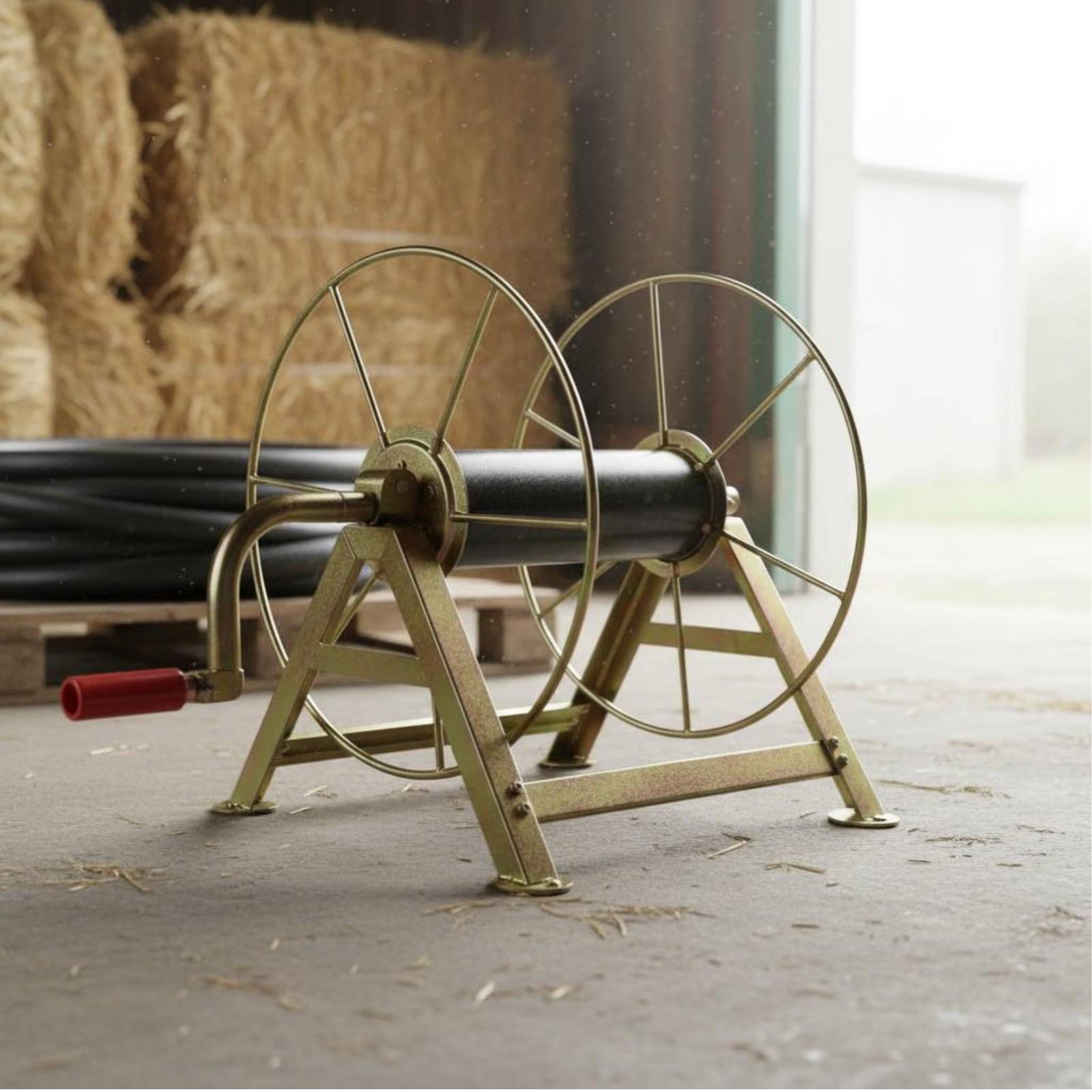 Dévidoir de tuyau agricole à c - Farm Agriculture avis et prix
